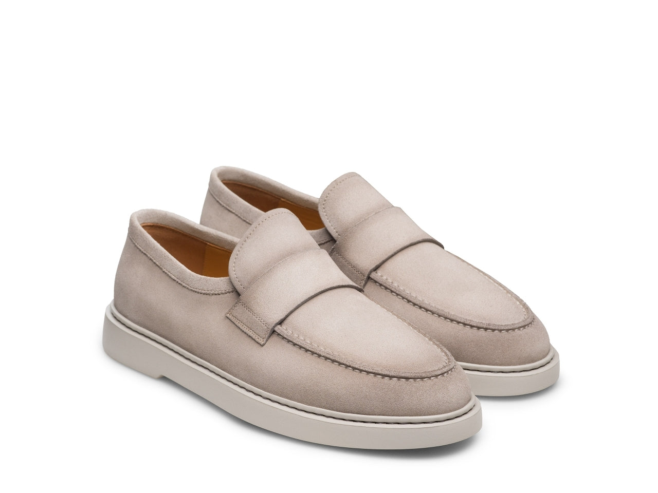 Bandera – Bone Suede Loafer