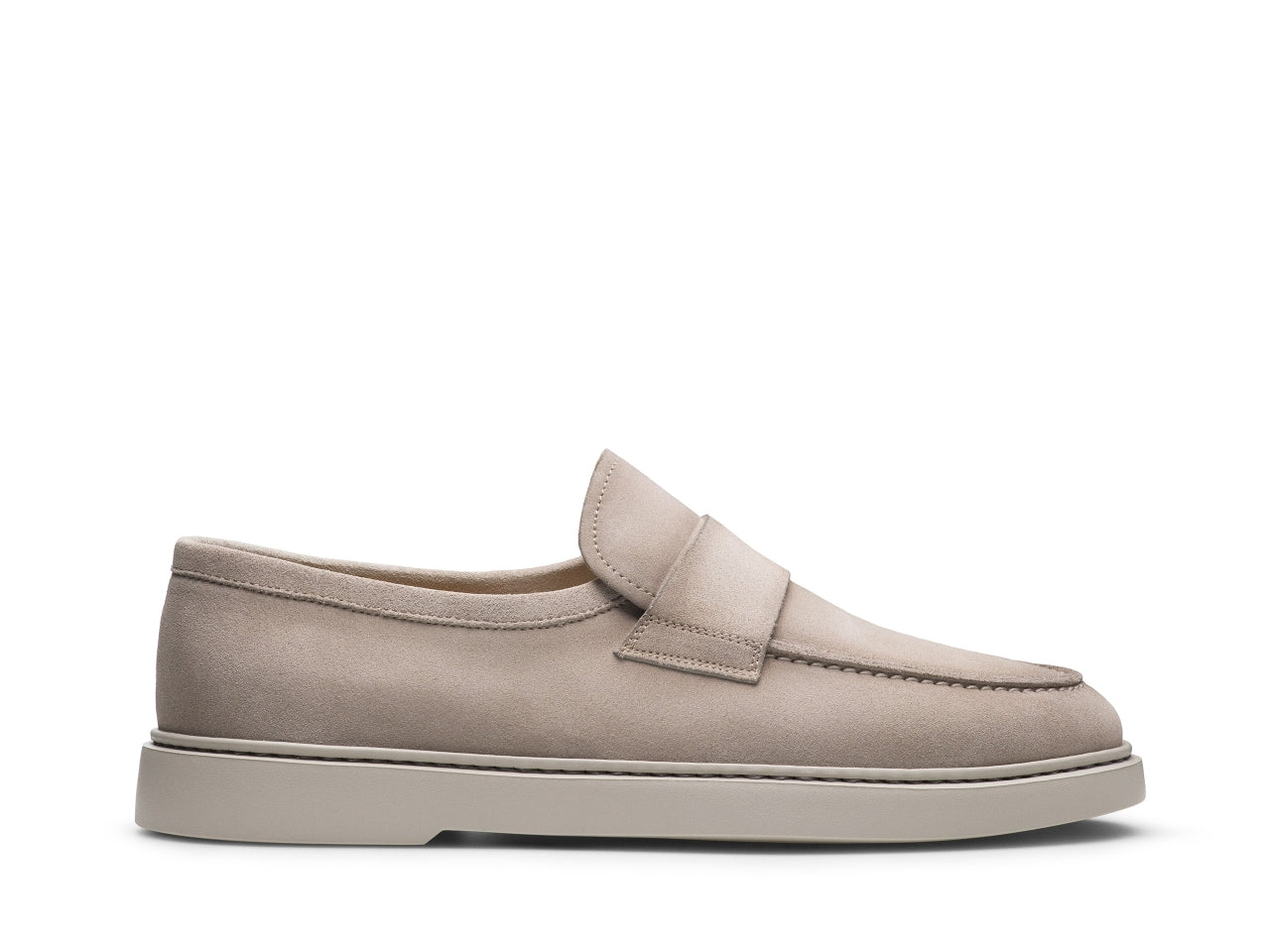 Bandera – Bone Suede Loafer