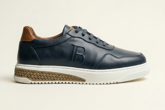 Premium Leather Dress Sneakers